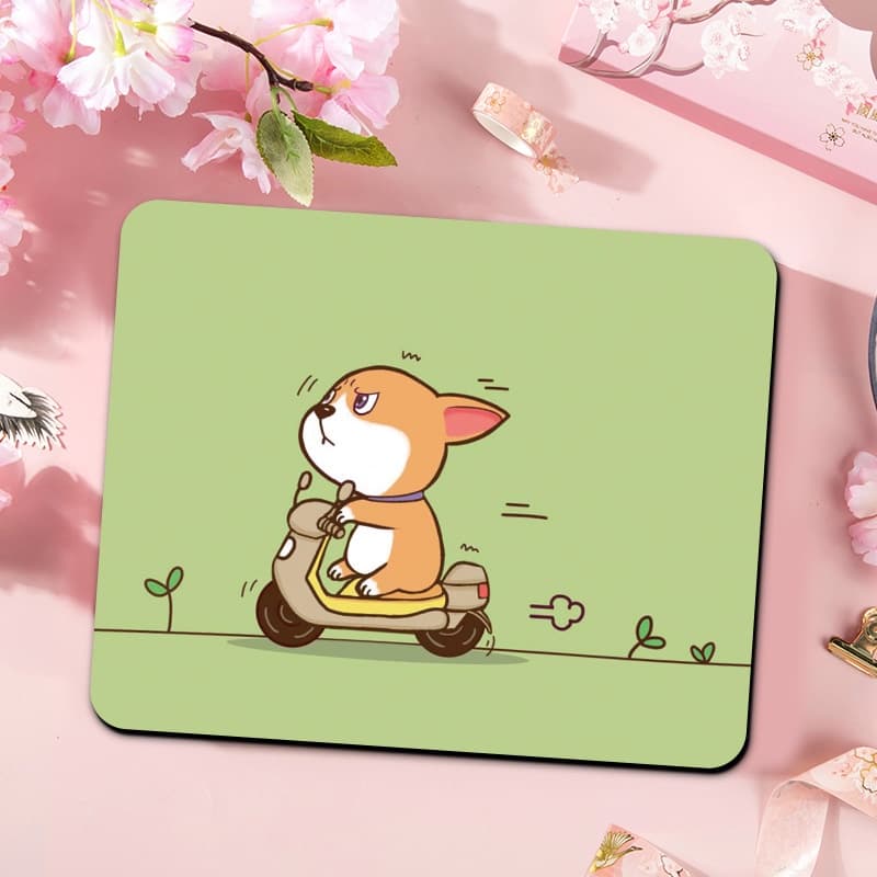 Miếng Lót Chuột Hình Animal Đáng Yêu Chữ Nhật ( 21 x 26 cm )