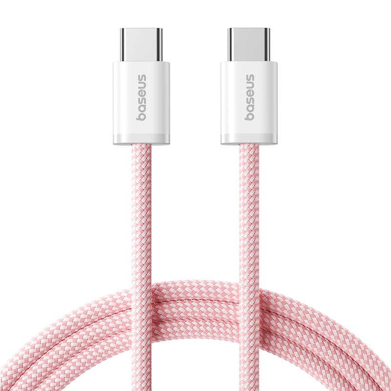 Cáp Baseus 100W PD USB C Sang USB Type C Cho Điện Thoại 15 Sạc Nhanh Cho Macbook Samsung