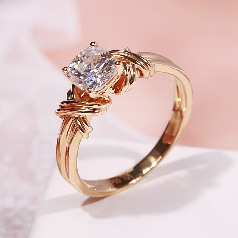 Mới Nhẫn Mạ Vàng Trắng 14k Đính Đá zircon Phong Cách Âu Mỹ 1710