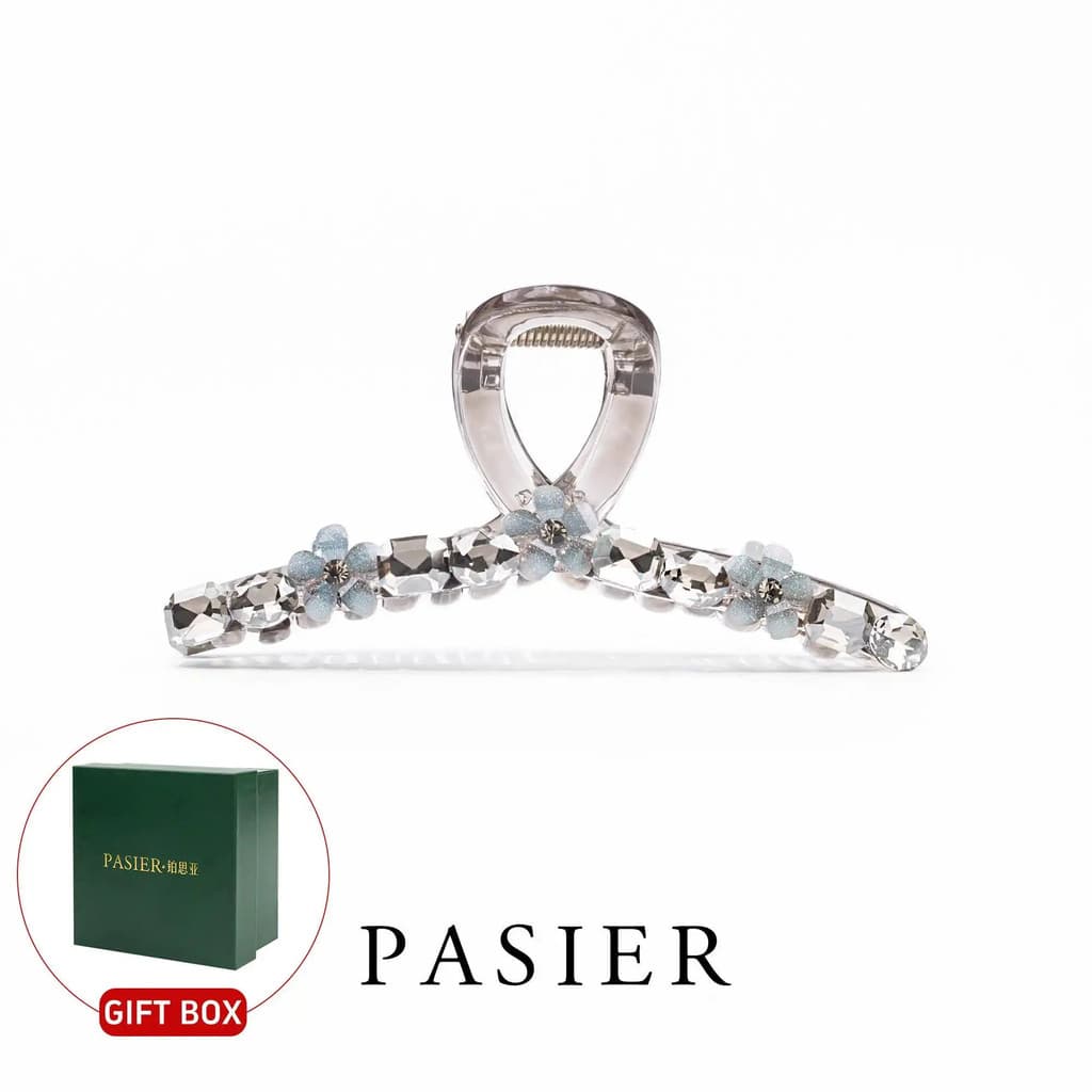 PASIER Fairy Flower Hair Clip, thiết kế trong suốt phong cách nhẹ nhàng kèm hộp FS9919