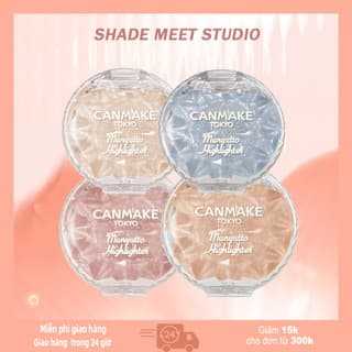 Highlighter Canmake - Tạo Làn Da Sáng Mịn, Tự Nhiên và Rạng Rỡ