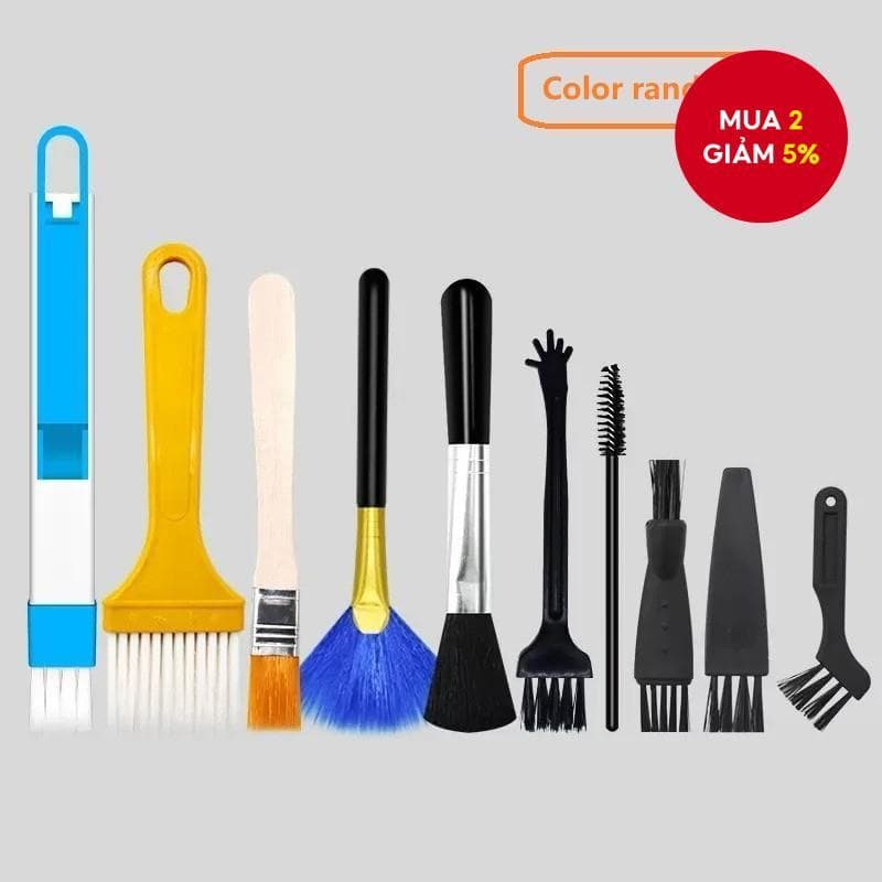 Bàn Chải Bàn Phím Cleaner Với Bàn Chải Bộ Làm Sạch Máy Tính Khoảng Cách Mềm Quét Bụi Loại Bỏ Dụng Cụ Chải Tóc