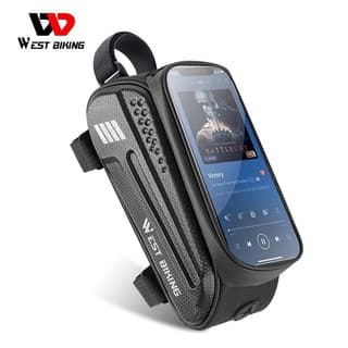 Túi treo sườn xe đạp vỏ cứng  WEST BIKING chất lượng cao
