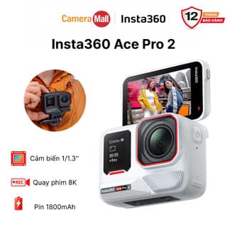 Camera Hành Trình Insta360 Ace Pro 2 - Giảm Rung Hiệu Quả | Bảo Hành Chính Hãng 12 tháng