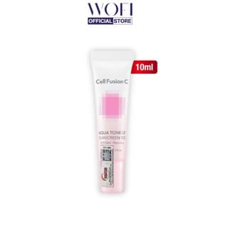 Kem chống nắng Cell Fusion C Aqua Tone Up Sunscreen 100 SPF50+ PA++++ Hồng Sen
