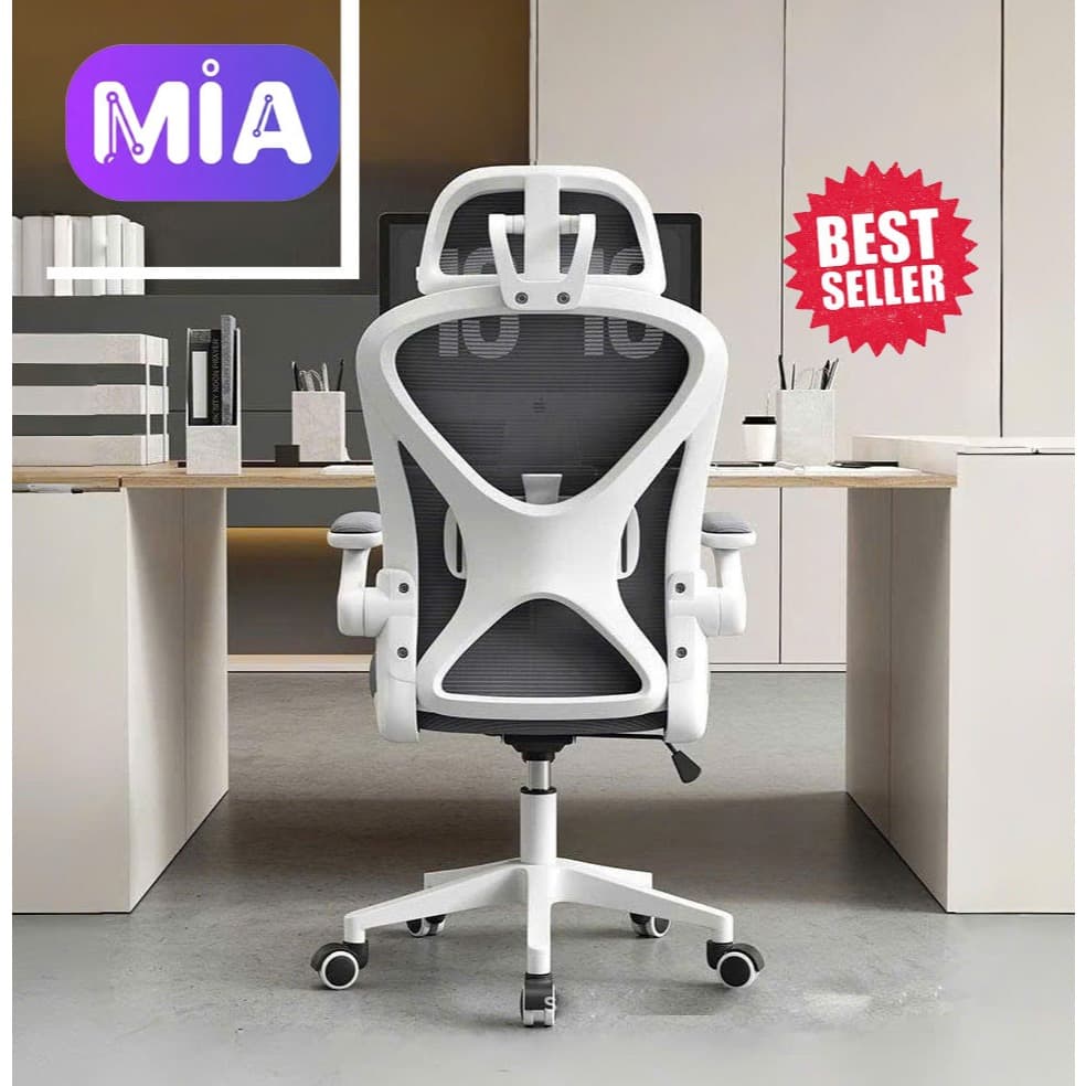 MIA FURNITURE Ghế Công Thái Học Mia04 có gật gù, Ngả Lưng, Di chuyển Linh Hoạt