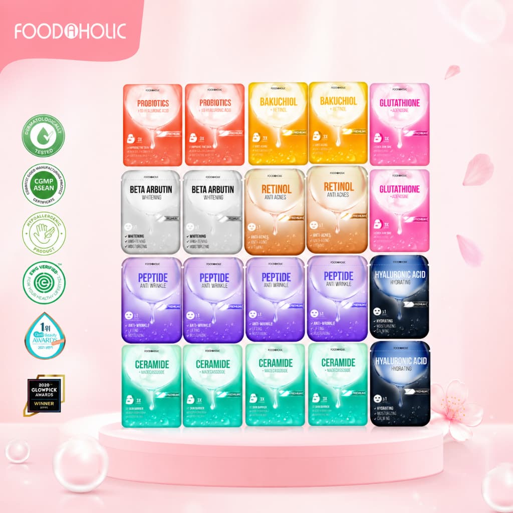 Combo 20 Mặt Nạ Treatment Foodaholic 23g/miếngx20